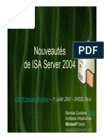 OSSIR - ISA 2004 v1.0