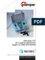 Certificador CE Cuadros Electricos