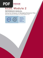 Module 2 - Using the Computer and Managing Files