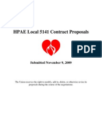 HPAE Local 5141 Contract Proposals