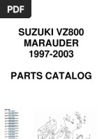1997-2003 Suzuki Marauder Parts Catalog | PDF | Screw | Washer