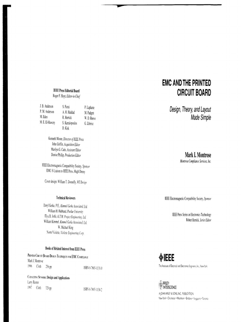 EMC and Printed Circuit Board | PDF