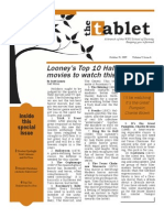 The Tablet, October 31, 2009