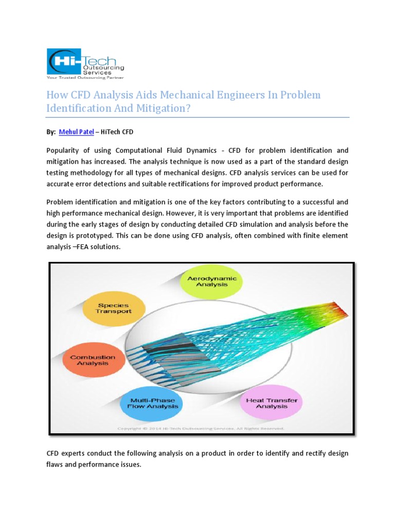 How CFD Analysis Aids Mechanical Engineers in Problem Identification ...