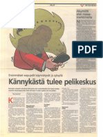 2000-06-22 Kännykästä tulee pelikeskus