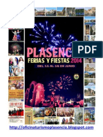 Programa de Las Ferias y Fiestas de Plasencia 2014