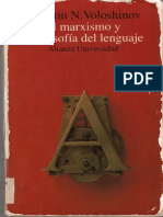 Una Filosofia Marxista Del Lenguaje