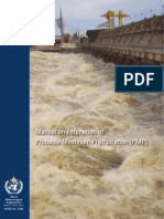 Manual On Estimation of Probable Maximum Precipitation (PMP)