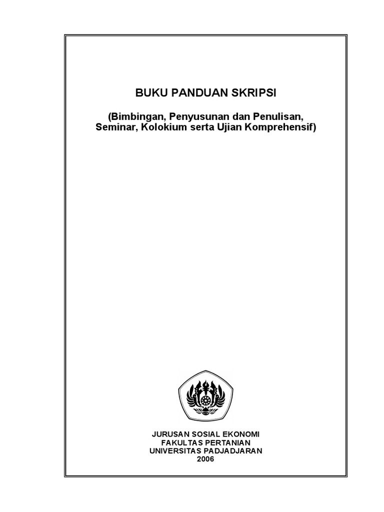 46241551 Panduan Skripsi
