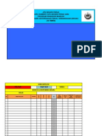 BORANG SEGAK (Utk Dicatat Semasa Ujian)