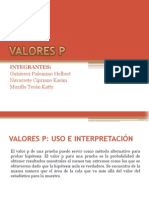 Valores P