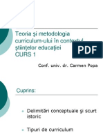 Te Curriculum Curs1