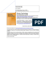 A Method for Determination of Porosity Change From Shrinkage Curves of Deformable Materials