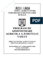 Program de Administrare Agricola Vaslui