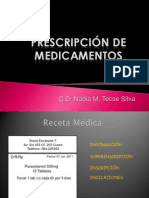 PRESCRIPC. odontopediatria