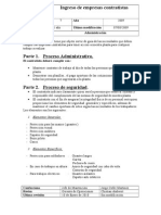 Contratistas cumplan requisitos ingreso planta