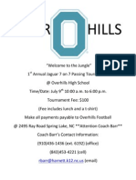 Overhills 7 On 7 Tournamentflyer