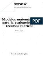 Modelos Matematicos Recursos Hídricos