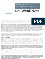 The Architecture of Selenium WebDriver
