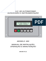 Manual de instalação e operação do módulo de automação MI-650