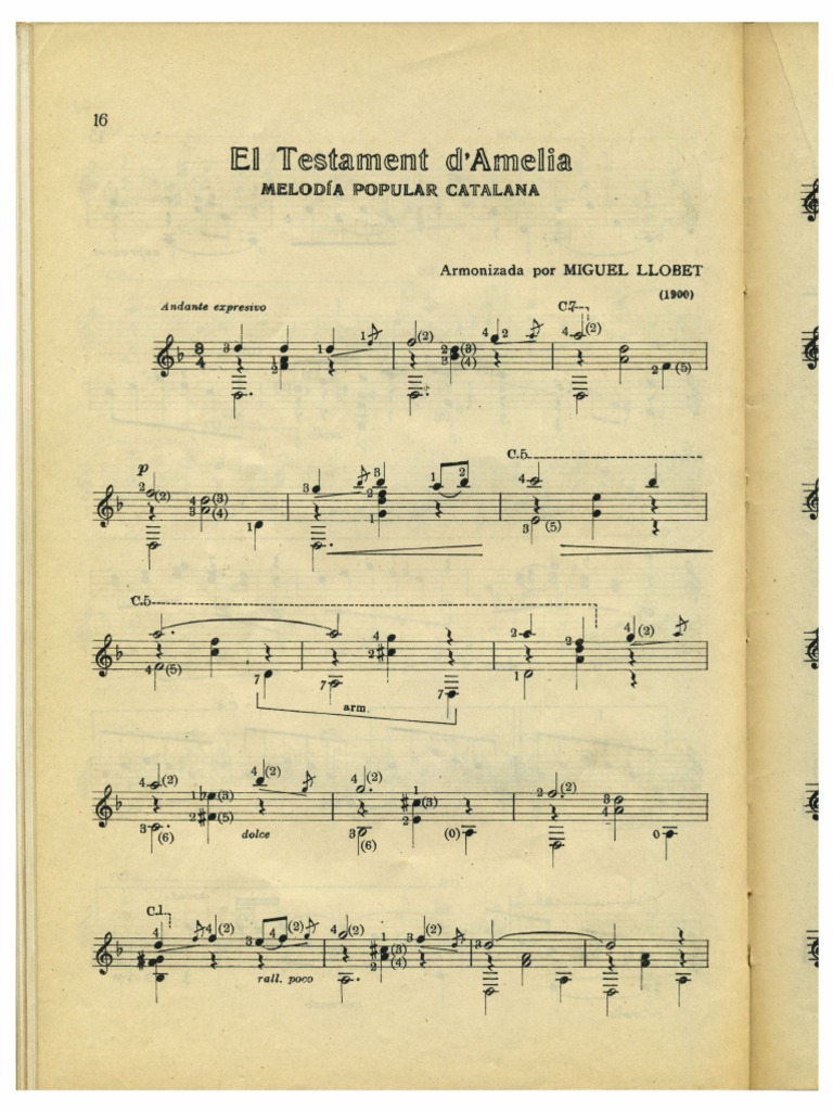 Llobet El Testament D Amelia | PDF