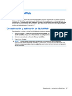 Manual Usuario HP Pavilion HP QuickWeb