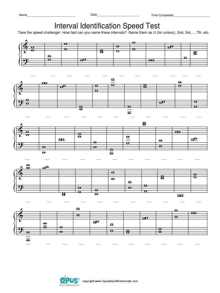 Opus Music Worksheets Answers Printable Worksheet Template