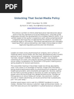 Download Social Media Policies and Guidelines for Pharmaceutical Companies by Kevin Nalts SN22619041 doc pdf