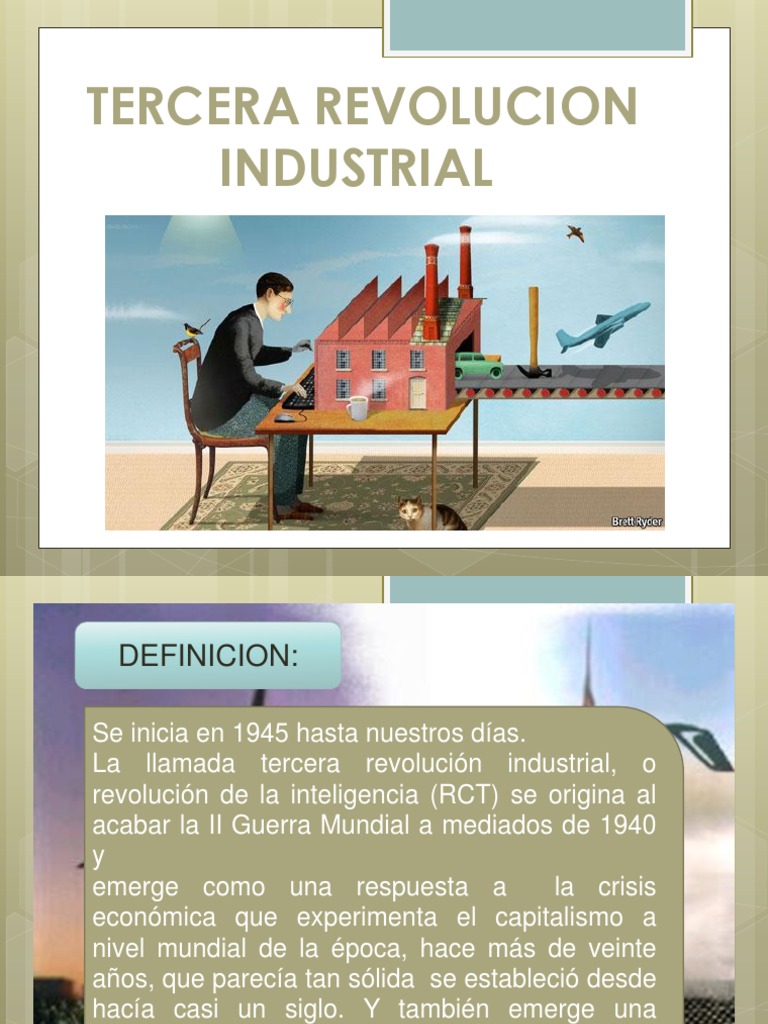 Tercera Revolucion Industrial Circuito integrado Tecnología