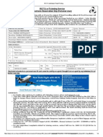 Irctcs E-Ticketing Service Electronic Reservation Slip (Personal User)