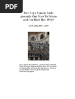 Download Two Boys Similar Backgrounds Different Outcomes Why by Jane Gilgun SN22619428 doc pdf