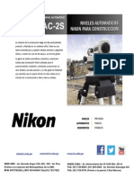 Brochure Nivel Nikon Ac-2s