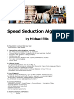 Michael Ellis - Speed Seduction Algorithm