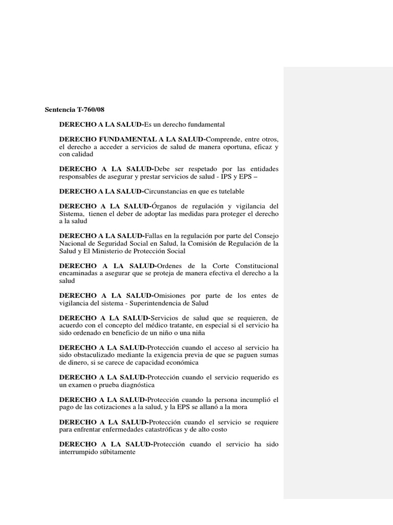 Sentencia Colombia | PDF | Caso de ley | Derecho Constitucional