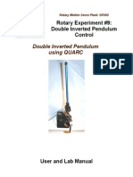 23 - Rotary Double Inverted Pendulum - User and Lab Manual