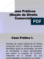 Casos Práticos.ppt - Noção de Direito Comercial