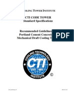 CTI - Recommended Guidelines For Portland Cement Concrete For Mechanical Draft Cooling Towers
