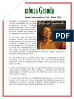 Biografia - CHABUCA GRANDA