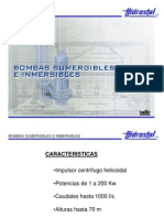 Bombas Helicoidales Sumergibles e Inmersibles