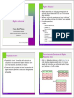 BasedeDatos Algebra Relacional