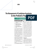 Management of Condyloma Acuminata