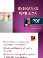 Refranes Sifrinos