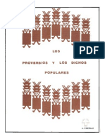 Los Proverbios y Los Dichos Populares. A. Greimas