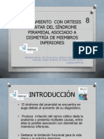 Tratamiento Con Ortesis Plantar Del Síndrome Piramidal Asociado A Dismetría de Miembros Inferiores