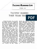 Taconic Running Lifi: Taconic Elders Take Team Trophy