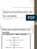 Operacioanlizacion de La Variable (1)