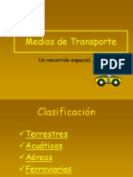 Medios de Transporte