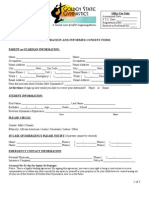 Registration and Consent Form