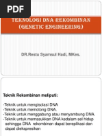 Download DNA Rekombinan by ararapia SN226282739 doc pdf