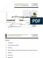 Green Buildings, Organizational Success, And Occupant Productivity (Heerwagen, 2000)